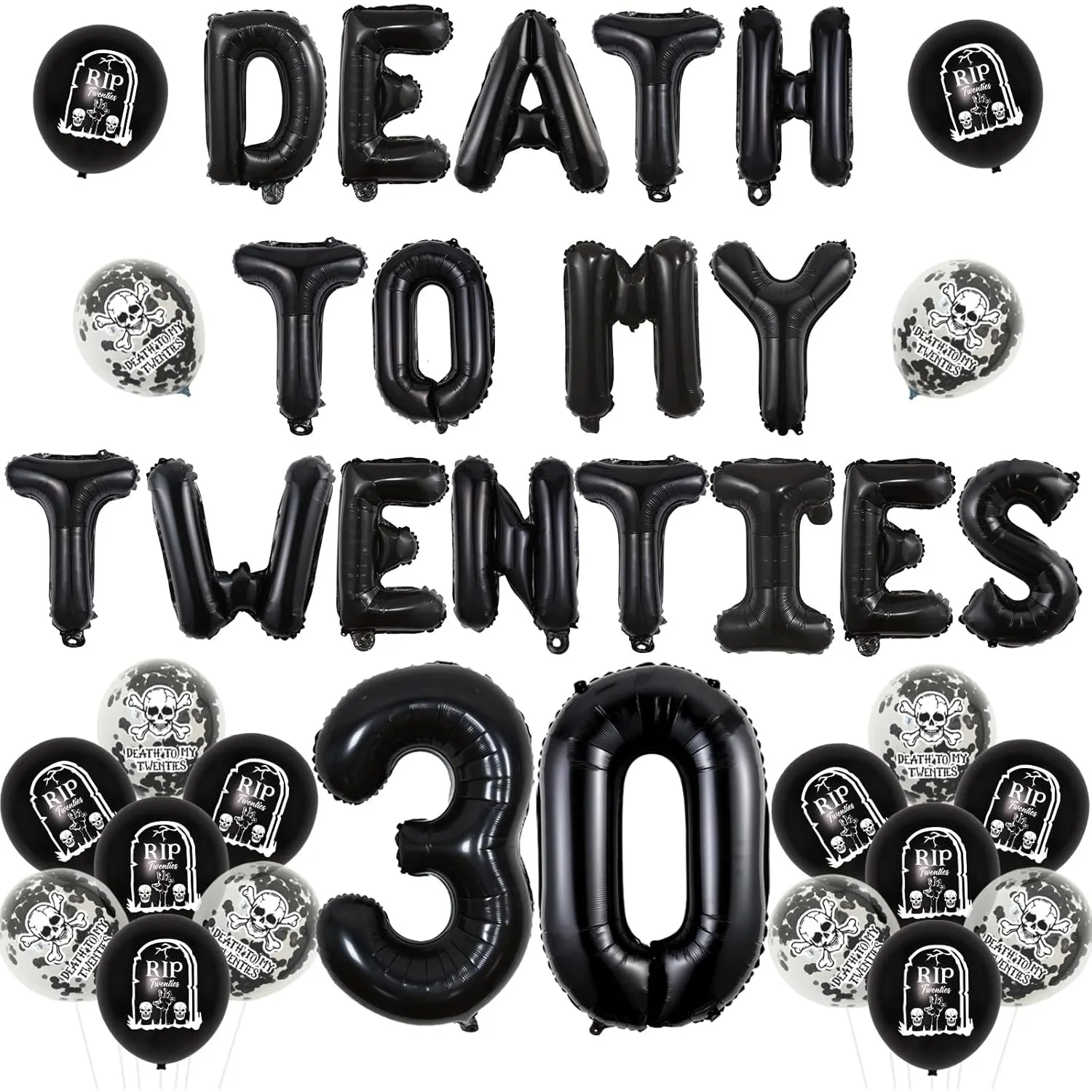 decoracao-de-aniversario-'morte-aos-meus-20-anos'-decoracao-de-30-anos-baloes-'morte-aos-meus-vinte-anos'-para-decoracao-engracada-de-festa-de-30-anos