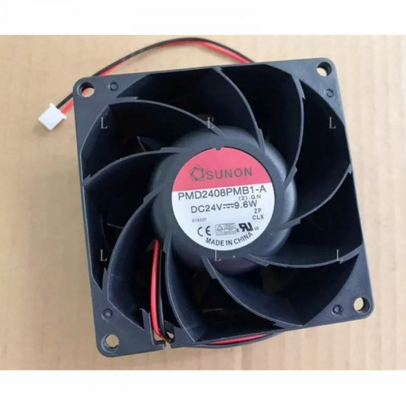 

L for SUNON PMD2408PMB1-A Cooling Fan DC 24V 9.6W 80x80x38mm 2-pin[M158a]