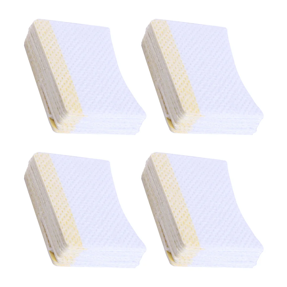 160 Pcs Eyelash Pads Woman Makeup Remover Girl Cream Cosmetics Cleaning Arc-shaped Cushions