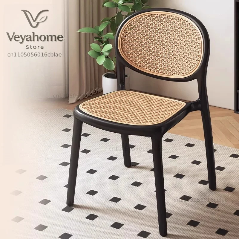 Beach Arm Dining Chairs Pedicure Minimalist Clear Comfortable Makeup Dining Chairs Unique Dressing Wood Sillas Home Furniture
