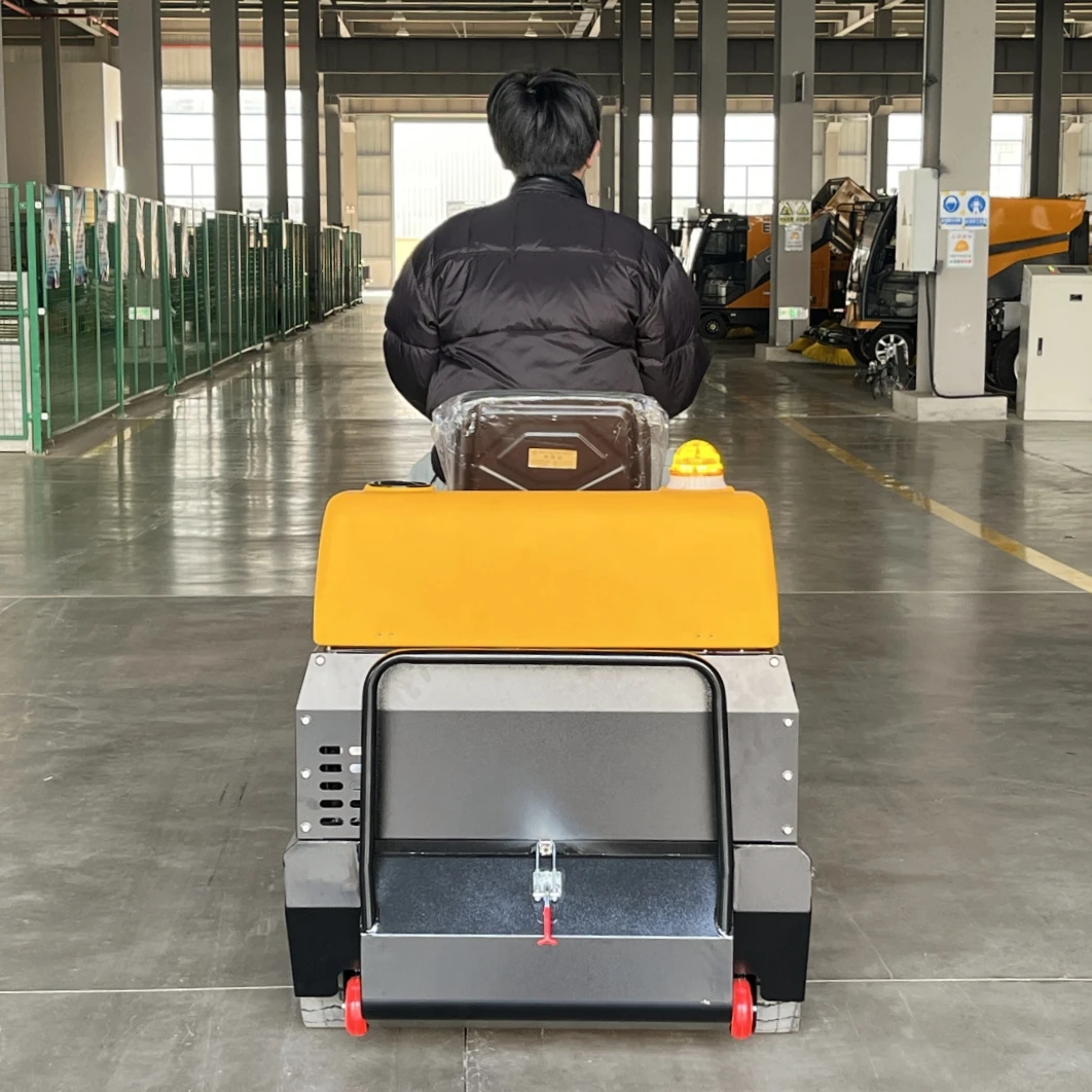 C100 Elektrische Ride-On robotische industriële vloerveegmachine