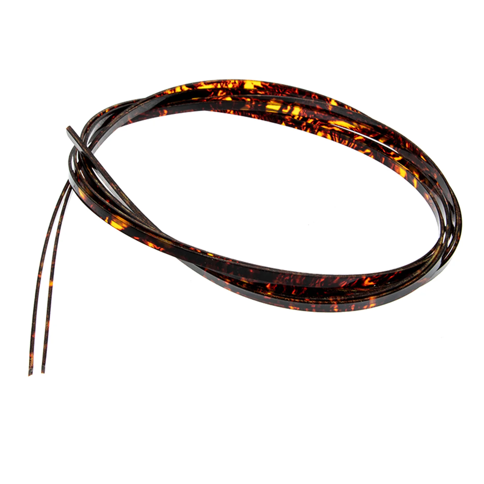 

2 Pcs Anime Guitar Strap Guitars Repair Purfling Strip Binding Edging Strips Brown Straps