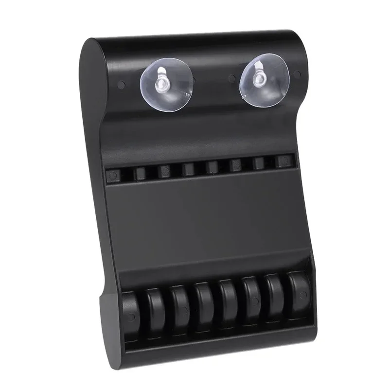 

Hair Scissor Holder Organizer Placement Storage Tray for Hairdresser with Sucker, Convenient Salon Shears Stand Rack Case