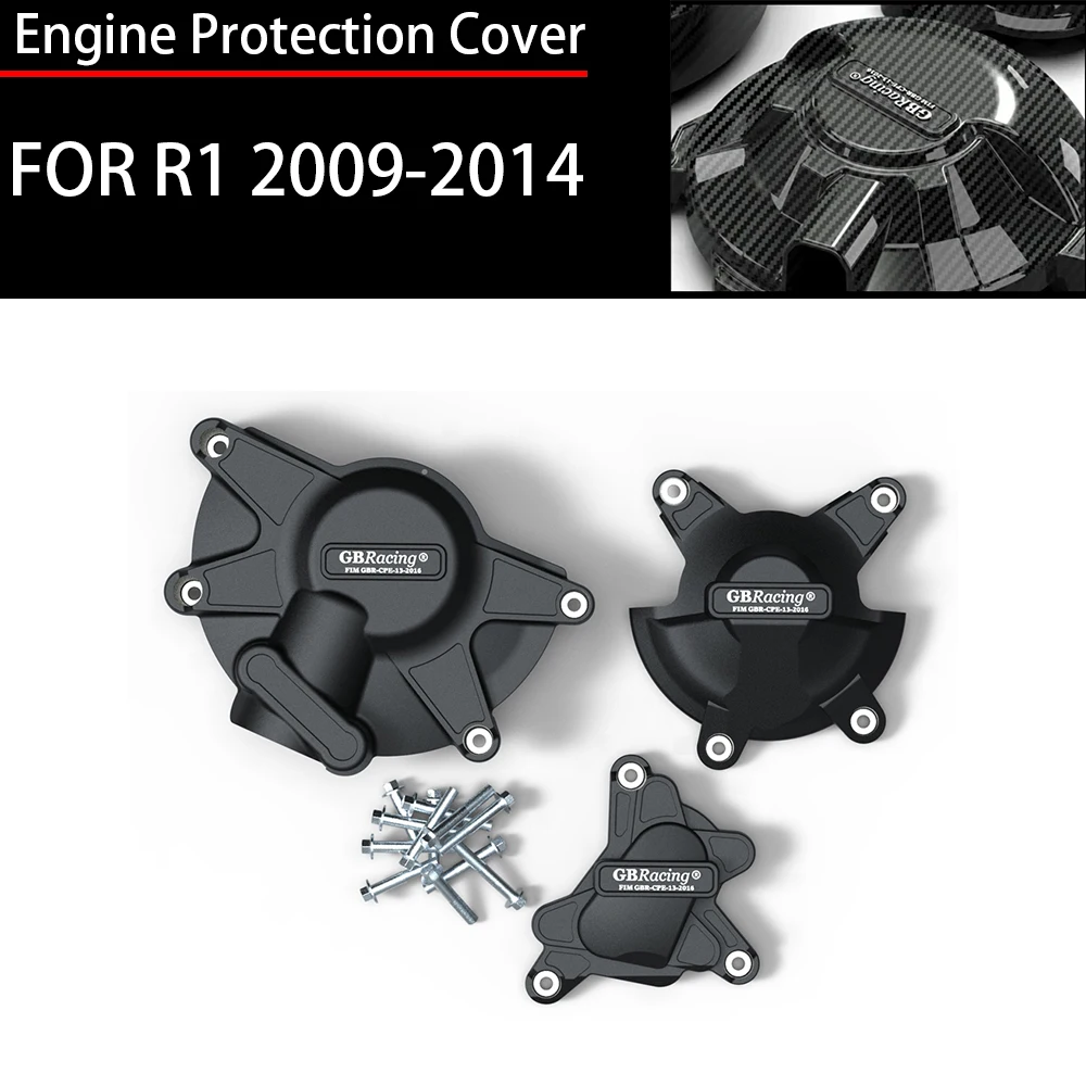 

For Yamaha YZF-R1 2009-2014 R1 Motorcycle Engine Cover Clutch Cover Protection