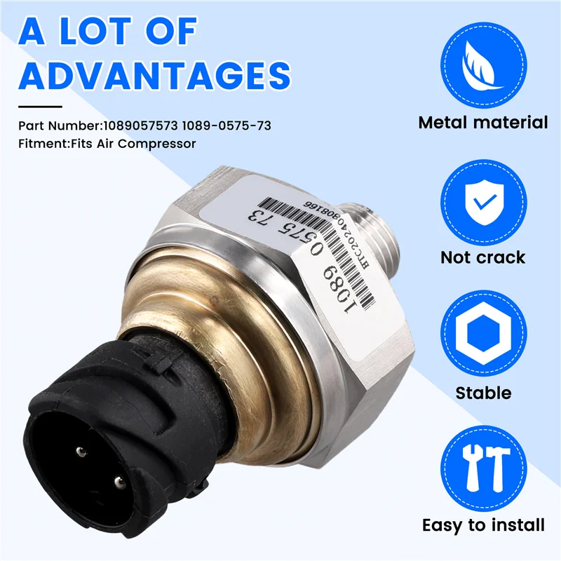 

Highly Recommended 1089057573 Pressure Sensor For Atlas Copco Compressor 1089-0575-73