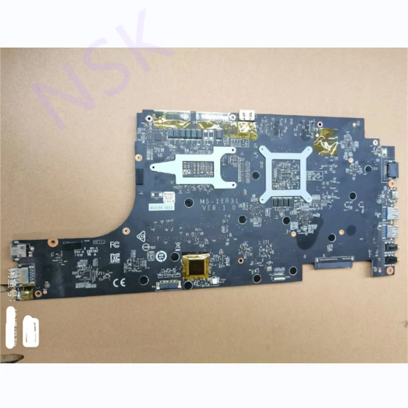 Original MS-16R31 Mainboard For MSI GF63 9SC MS-16R3 Laptop Motherboard With i5 i7-8/9th GTX1050 GTX1050Ti GTX1650 100% Test OK