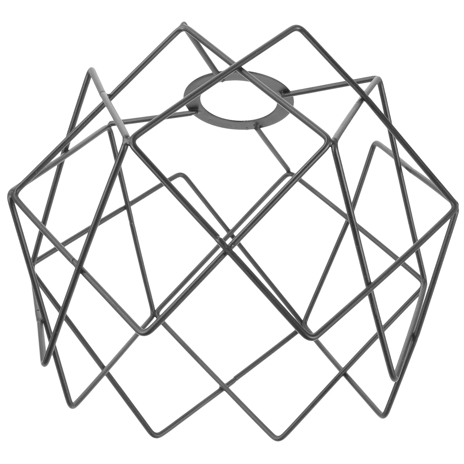 

Metal Lampshade Hollow Out Pendant Lamp Shade Black Classic Modern Light Cover Replacement for Home Hotel Cafe E27