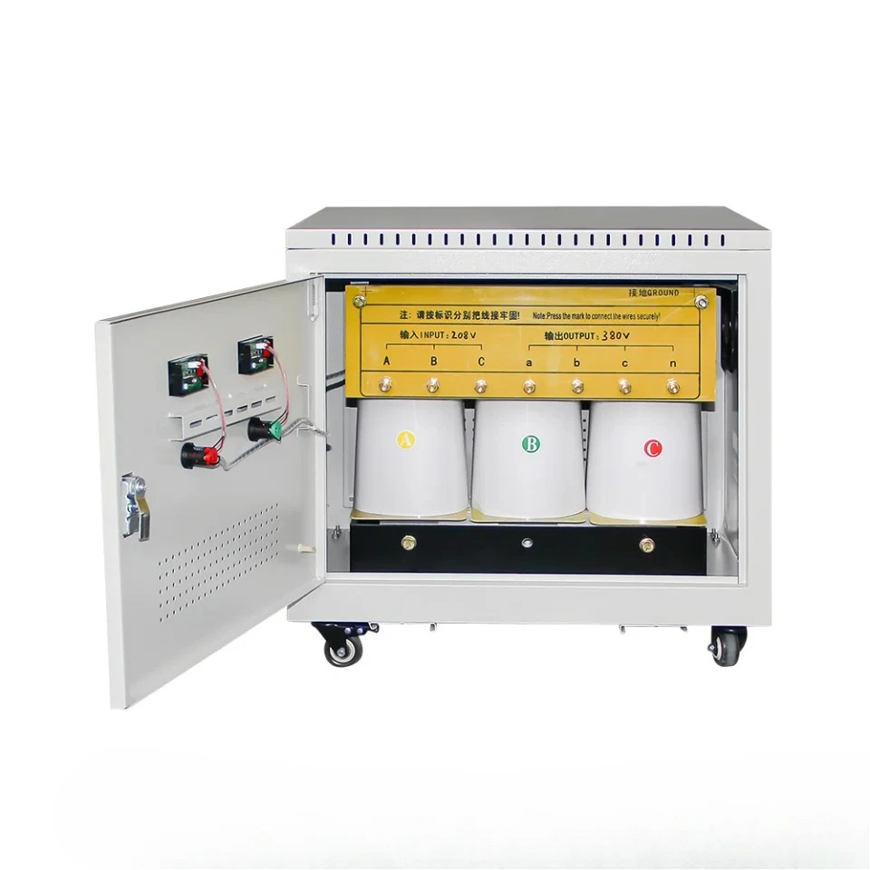 30kva 30kw Three Phase Transformer Step up Voltage 220v to 380v