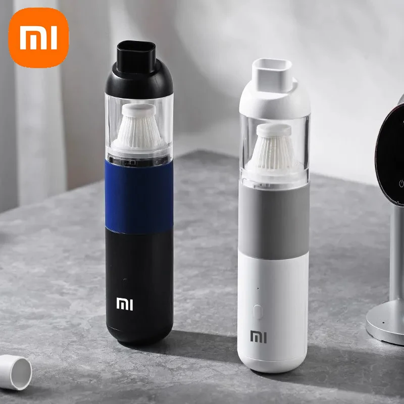 Xiaomi-aspiradora de mano portátil para coche, aspirador inalámbrico Original de 1200000PA, con recogedor de polvo de doble uso para casa