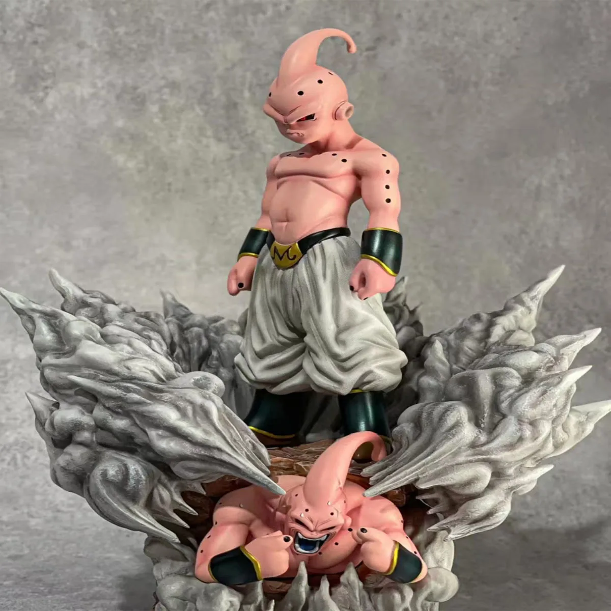 

29cm Anime Dragon Ball Z Anger Majin Buu Figure Model Scene Toys Doll Action Figure Super Saiyan PVC Collection Birthday Gift