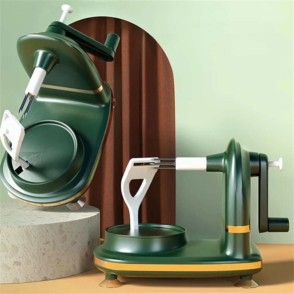 Manual Apple Peeler Multifunctional With Stainless Steel Blades Hand Crank Fruit Peeler Creative Household Kitchen Cutter Tool
