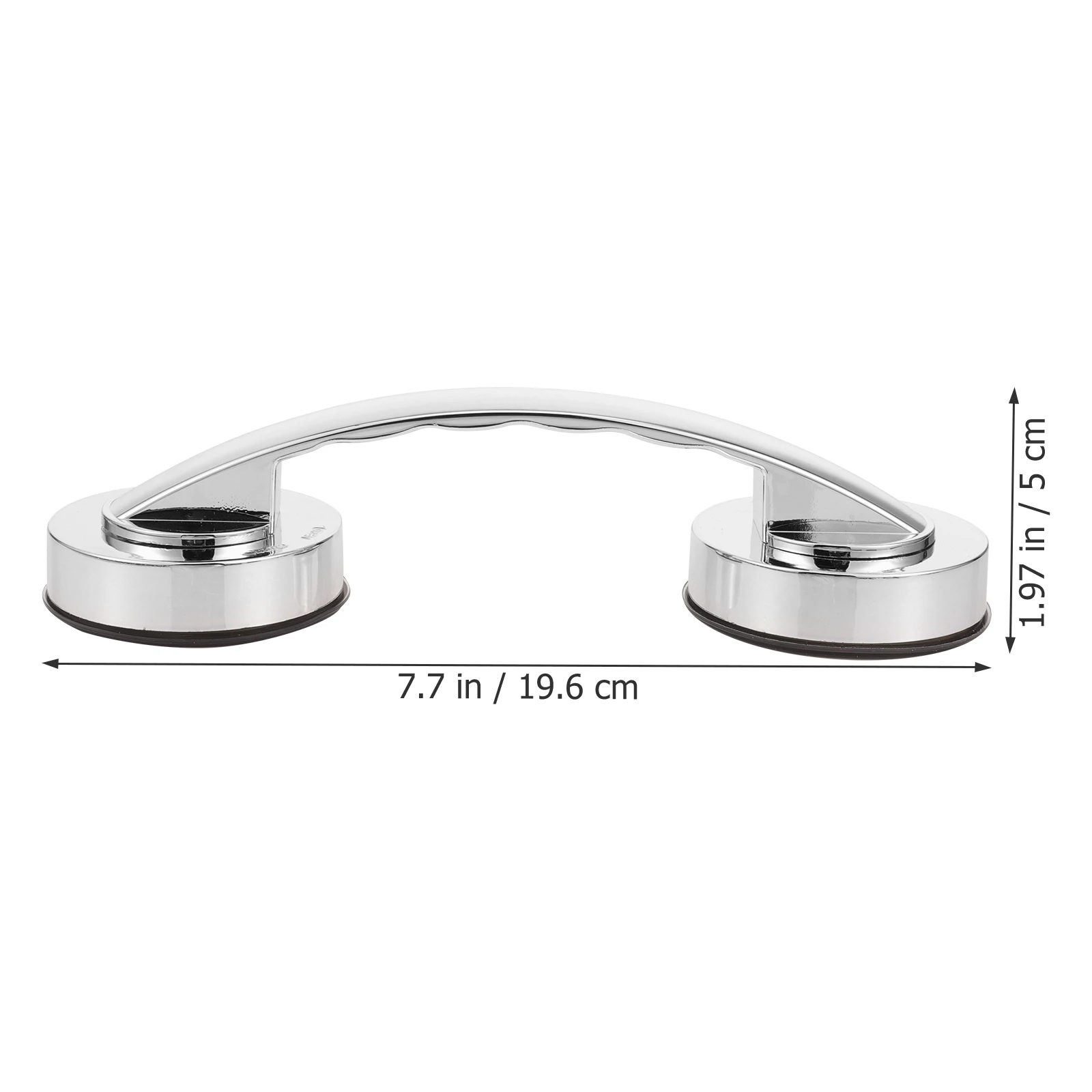 

Plastic Suction Cup Door Handle Bathroom Shower Grab Bars Strong Bearing Capacity Reusable Home Hotel Office