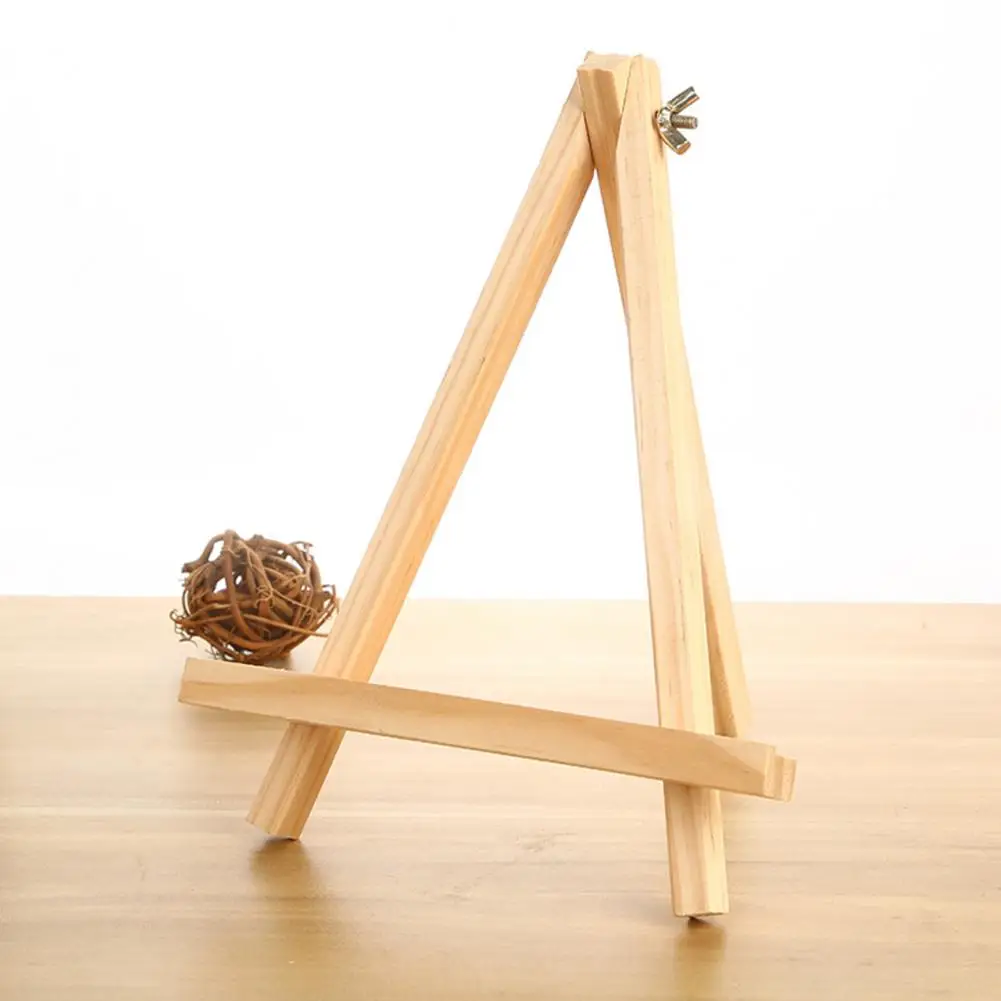 Mini  Excellent Artist Wooden Display Easel Lightweight Display Easel Multi-purpose   for Office