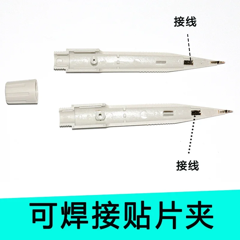 LCR Test Line LCZ Digital Bridge Test Clip, Tonghui, Amber Pointed SMD Patch Clip