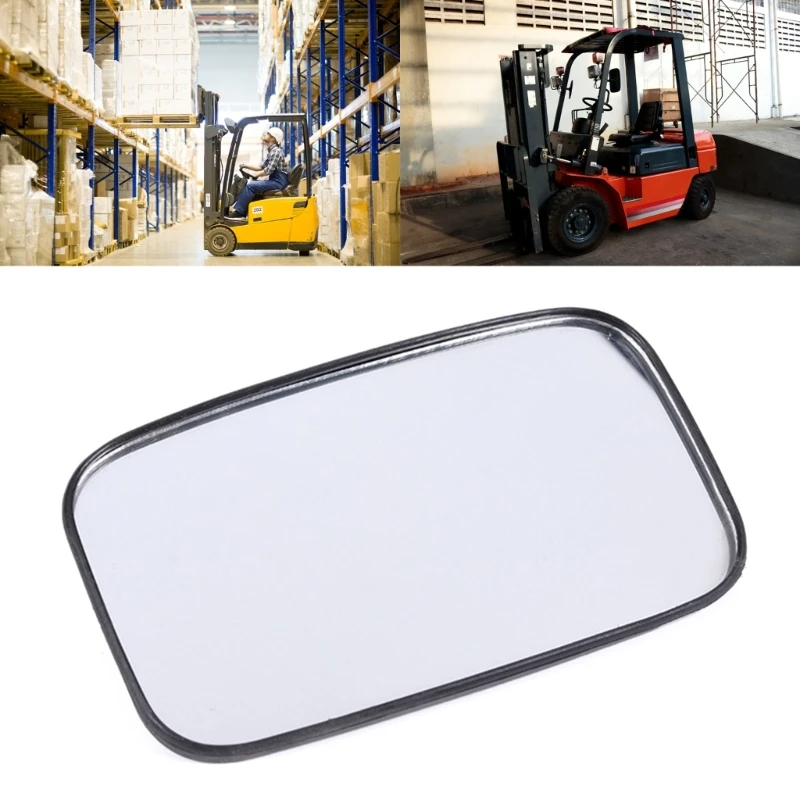 Shatter Proof Glass Wide Angle Convex Glass Rearview Glass Adjustment Rearview Glass for Forklifts & Vehicles 40GF