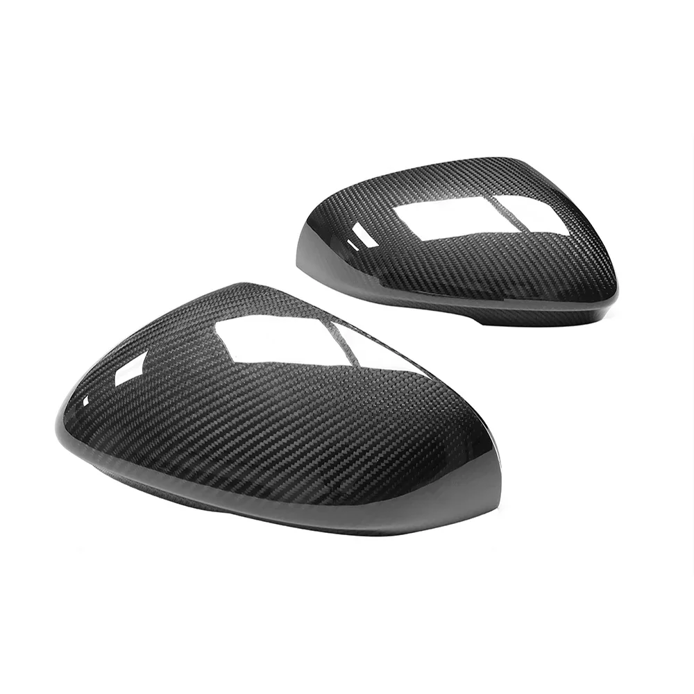 재규어 XF XE XEL XK XJL I-페이스 교체 백미러 커버 캡, M 스타일 탄소 섬유 케이싱 쉘