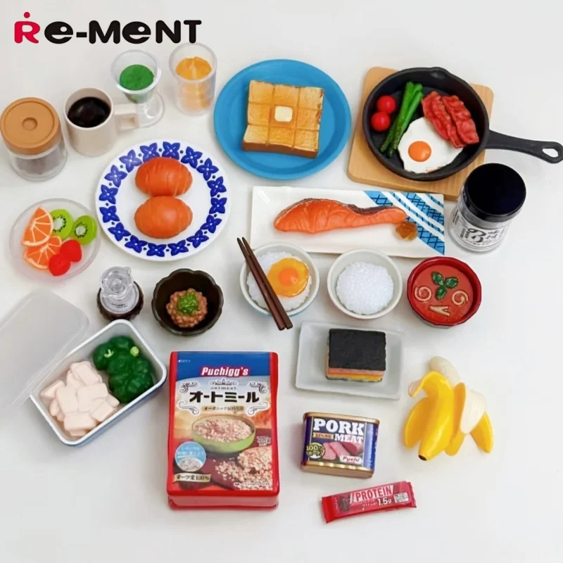 

В наличии Rement Сегодняшний завтрак, миниатюрная сцена, реквизит, украшения, коллекция, праздничные подарки