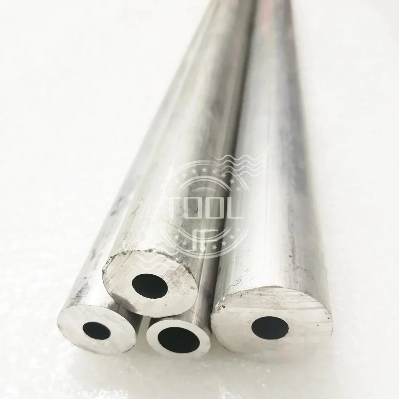 6063 Aluminium Round Tube/Pipe - Straight Metal Bar with OD26-31mm & ID7-29mm (7/8/9/10/12/13/15/16/18/20-29mm)