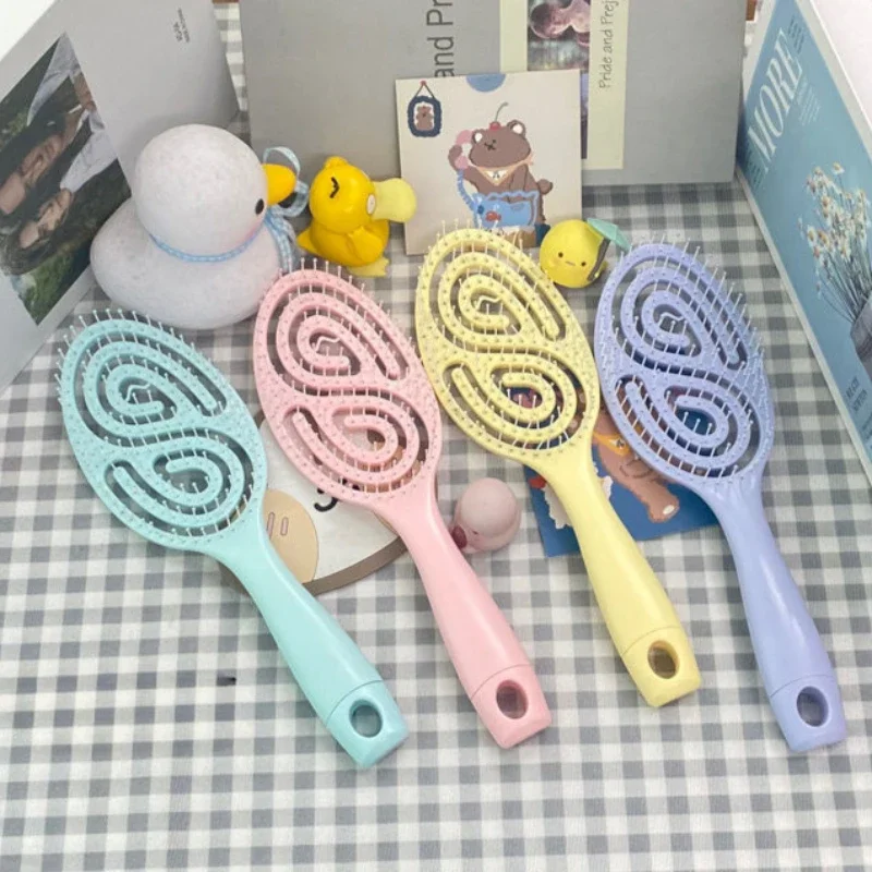 Grande piega pettine pettine per capelli costole ricci scava fuori pettini per capelli pettine per massaggio strumenti per capelli per la casa signore pettini soffici strumenti per lo styling 2025