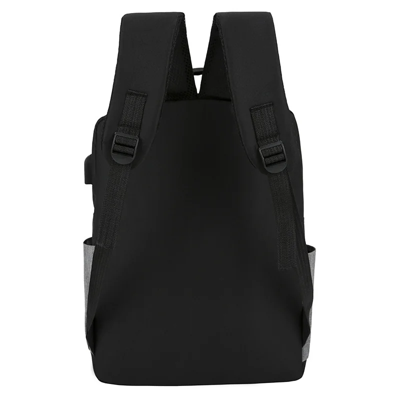 Backpack business simple backpack leisure fashion three piece set large capacity schoolbag