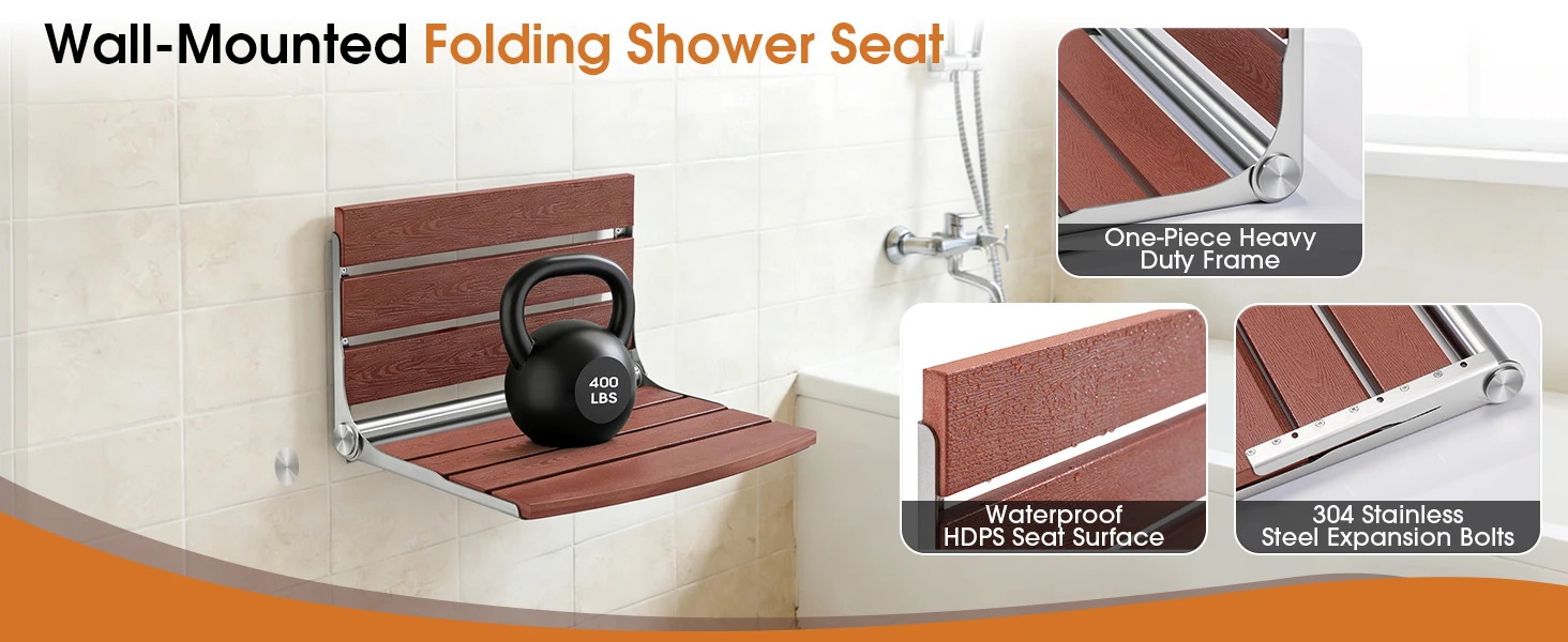 folding shower seat