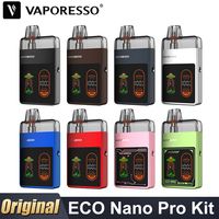 Original Vaporesso ECO Nano Pro Kit 1000mAh Battery 6ml ECO Nano 0.6ohm Mesh Pod Power/ECO Mode Vaporizer E Cigarette Vape