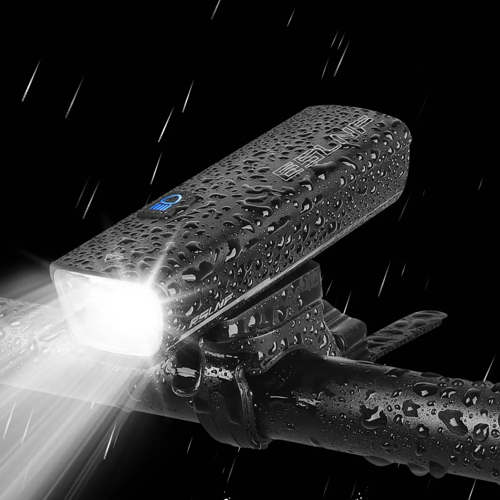 1000LM Hochleistungs-Aluminiumlegierung, wasserdicht, über USB wiederaufladbar, Fahrrad-Frontlicht, Fahrradlicht, Fahrradscheinwerfer