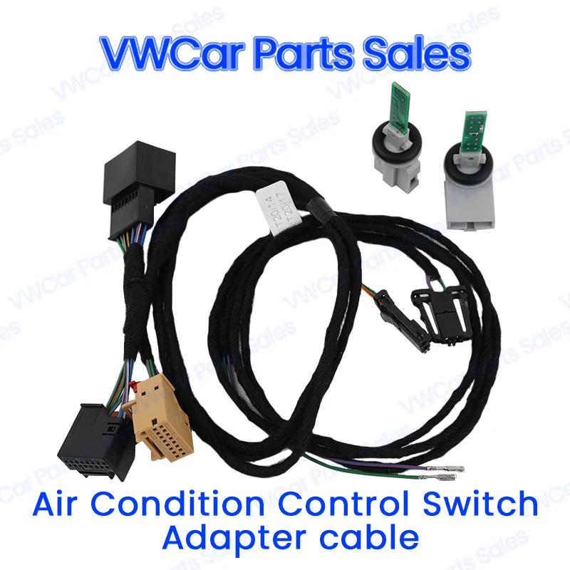 

LCD Air Conditioning Sensor 11 Pins Cable For VW MQB Golf 7 7.5 Passat B8 B8.5 Tiguan Indoor Temperature Bent Sensors