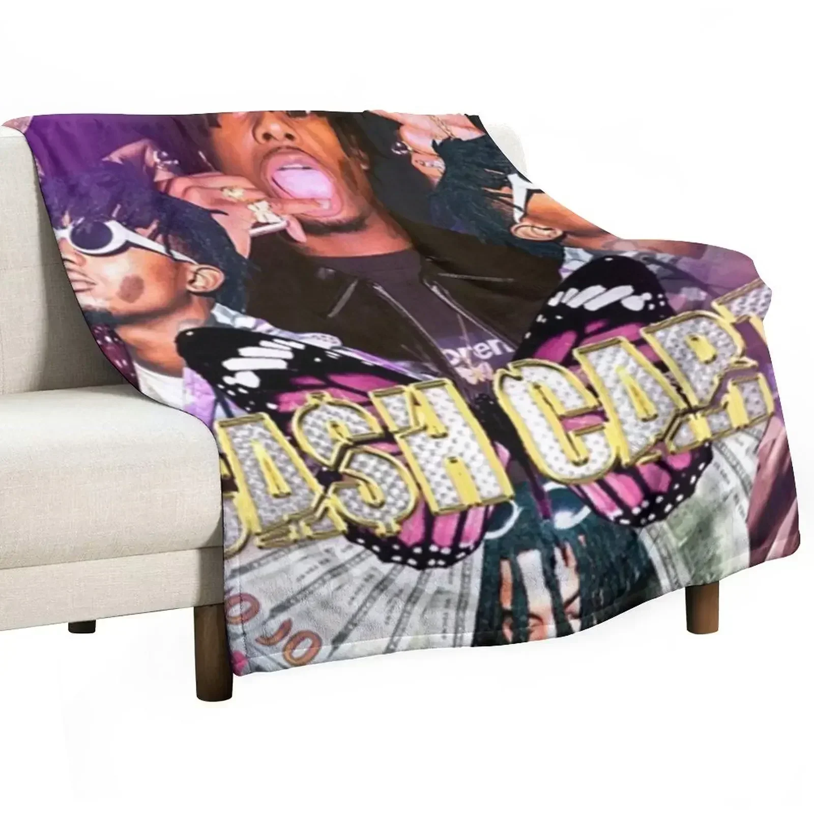 

Njupuk duit akeh Throw Blanket Soft Comfort Blanket for Reading Watching TV