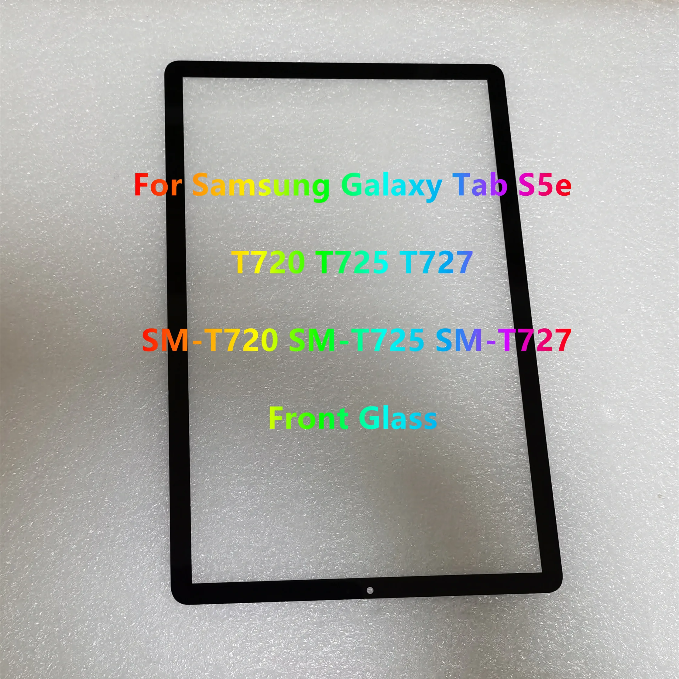 New 10.5\'\' For Samsung Galaxy Tab S5e T720 T725 T727 SM-T725 T727 T720 Touch Screen Front Glass Outer Panel + Laminated OCA Glue