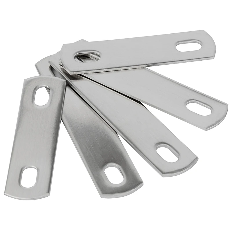 5-10pcs/set M6 Thickened U-bolt Baffle Screw Flat Gasket Rectangular Washer Baffle Accessories 304 Stainless Steel