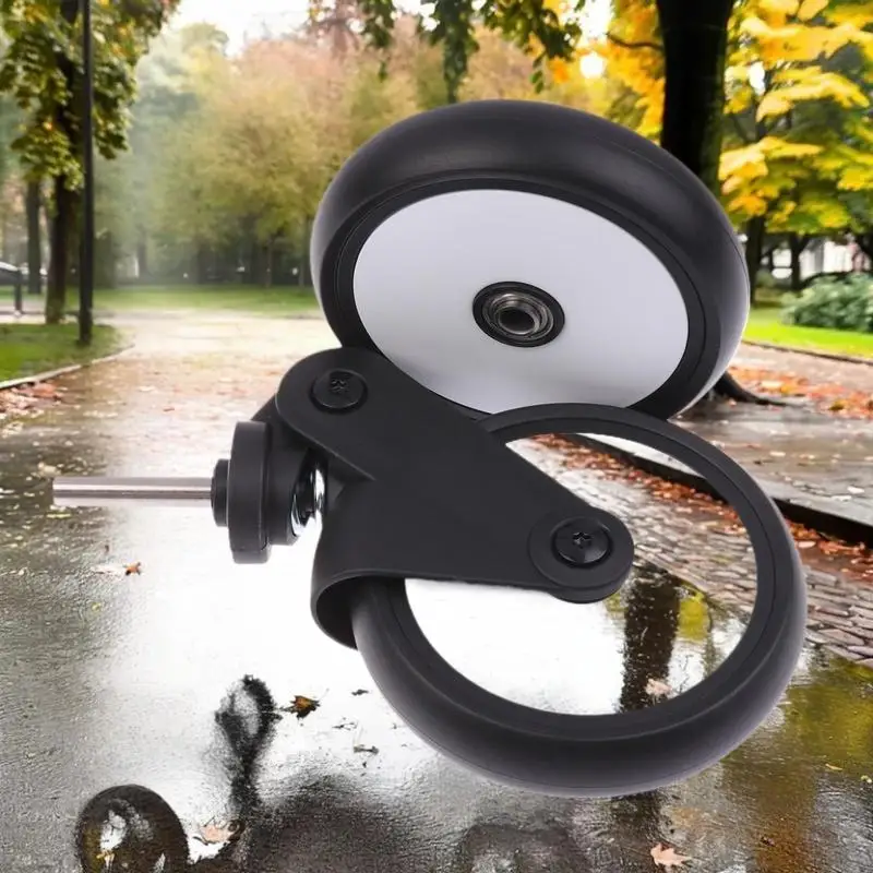 مجموعة عجلات مطاطية لعربة الأطفال من Babyzen YOYA YOYO - ملحقات بديلة DIY للأمام والخلف