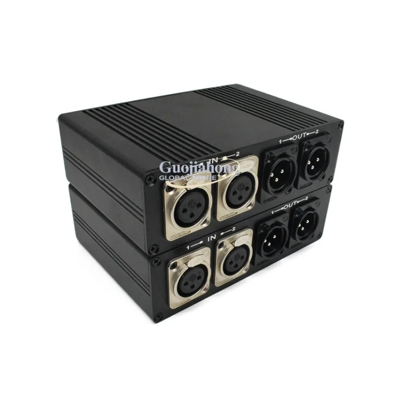 Mutual XLR XLR Extender, Microphone Audio Transceiver Fiber XLR Extender Broadcast
