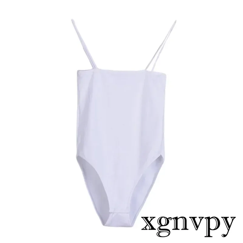 Xgnvpy 2 szt. Letni damski strój kąpielowy letnie seksowne stroje kąpielowe Push Up Sling bikini zestaw jednoczęściowy Camisole seksowne bikini na