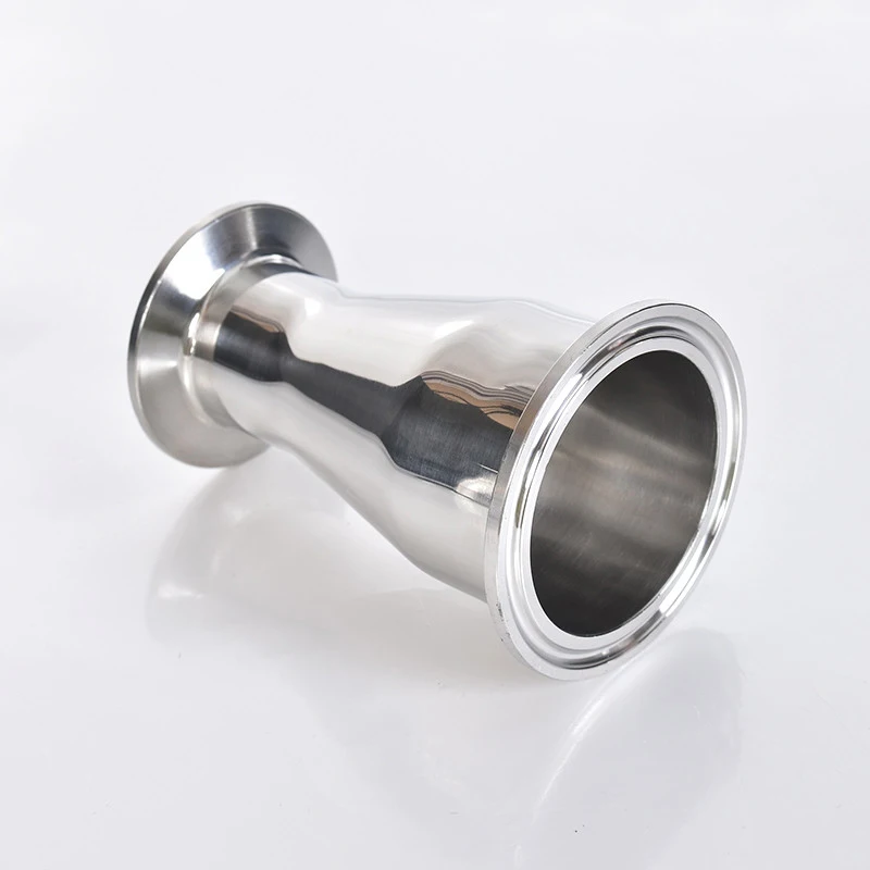 OD 45-102 SS304 Stainless steel health food grade Tri Clamp Ferrule Reducer Weld Reducer Pipe Connector Pipe Fitting Tri Clamp