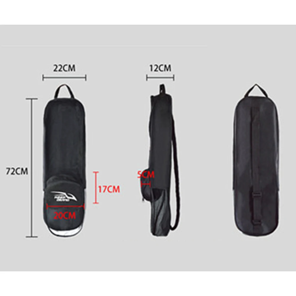 포켓이 있는 휴대용 다이빙 가방, 조절 가능한 방수 양방향 지퍼 보관 가방, 배낭