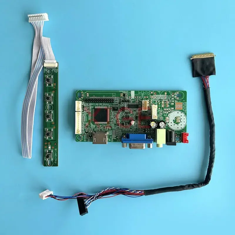 

LCD Screen Controller Board Fit B133XW01 B133XW02 B133XW03 HDMI-Compatible 1366x768 Laptop Monitor 40-Pin LVDS VGA 13.3" DIY Kit