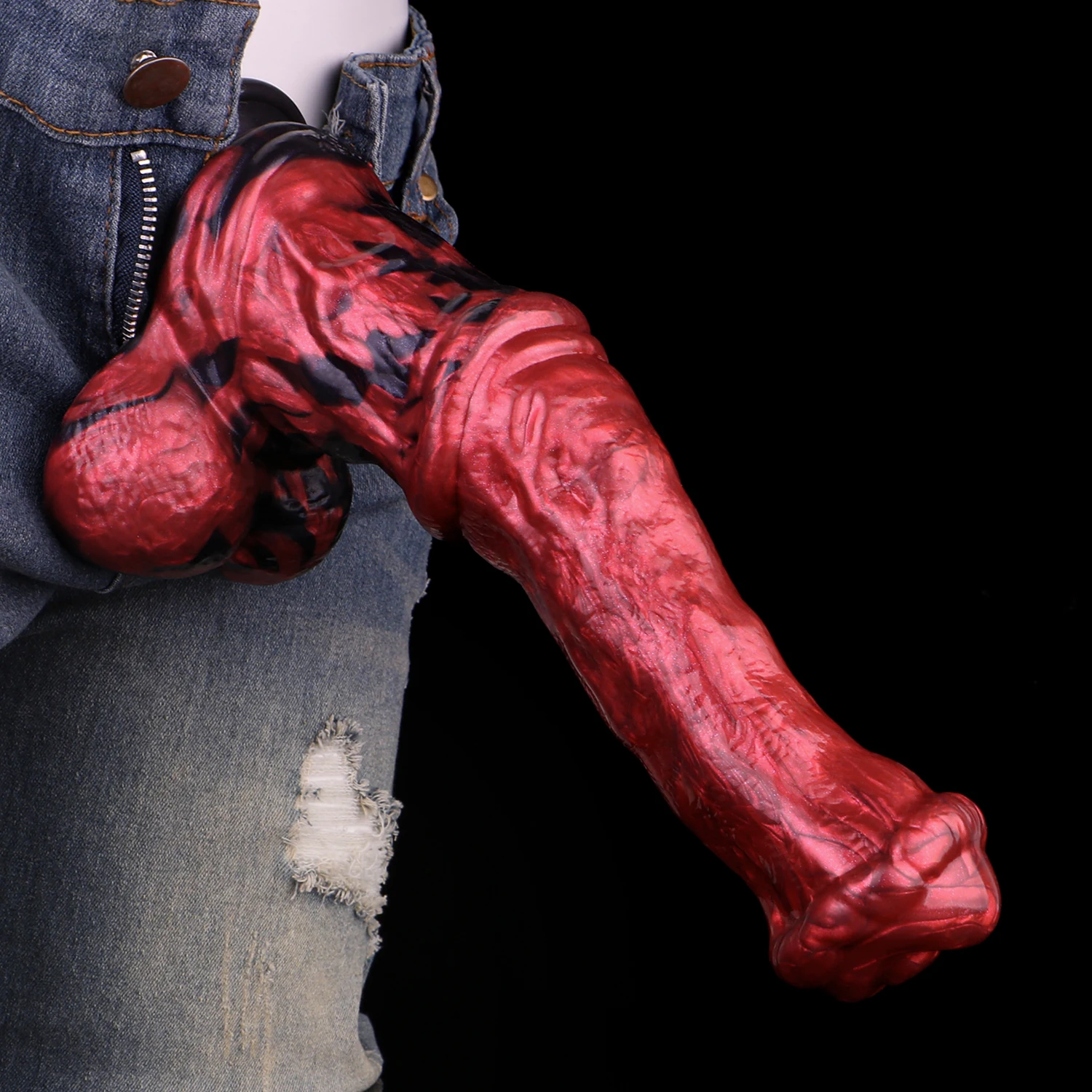 NSFU Super grote Zachte Dildo Realistische Penis Dier Paard Siliconen Seksspeeltjes Vrouwelijke Masturbator Zuignap Dildo voor Vrouwen Mannen