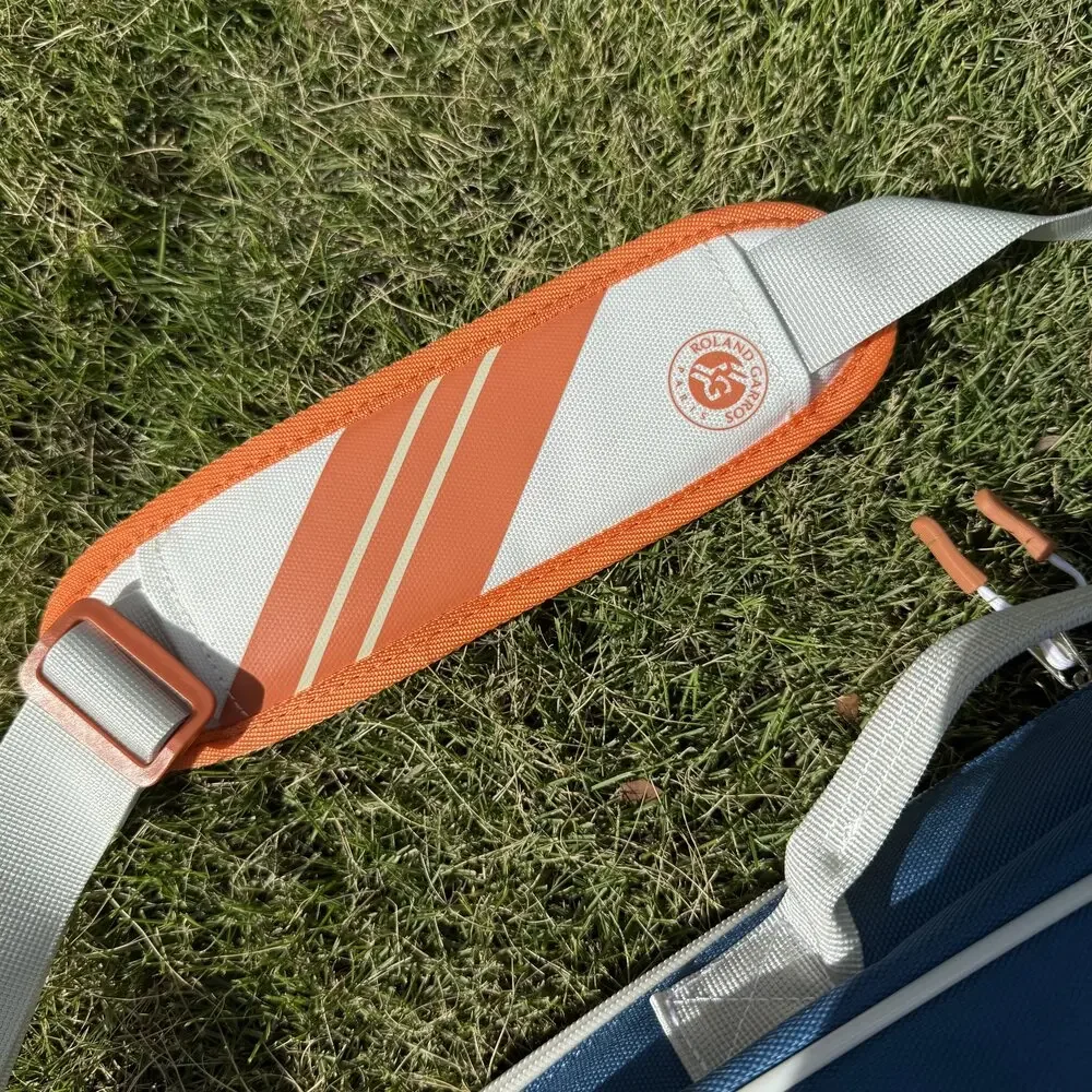 Wilson 2024 Team Roland Garros Backpack French Open Large Capacity Outdoor Lightweight Sports Tennis Bag Holds 3 Tennis Rackets