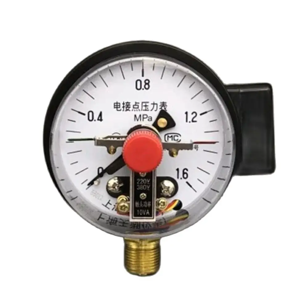

220V/380V Electric contact pressure gauge Vacuum Gauge Pressure Controller