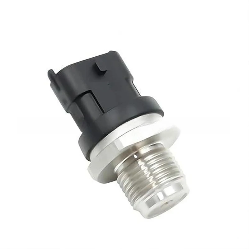 0281002907 Common Rail Fuel Pressure Sensor Auto Diesels Engine Fuel Rail Pressure Replacement Transducer