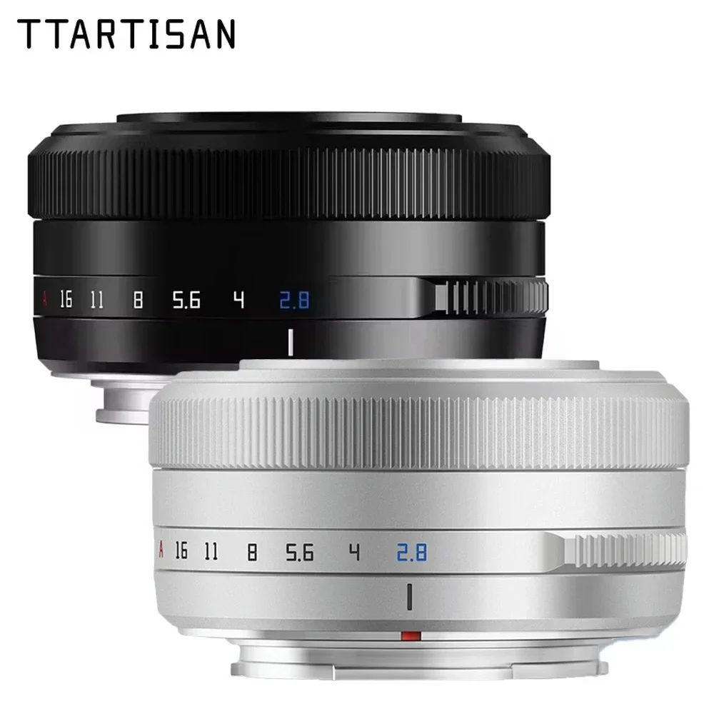 TTAartisan التركيز التلقائي 27 مللي متر F2.8 عدسة الكاميرا فوجي X Fujifilm XF سوني E نيكون Z جبل STM APS-C إدراك العين ل XA7 XT100