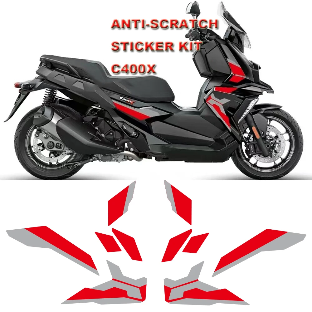 

C400X Accessories Waterproof and sunscreen stickers Anti-Scratch Sticker For BMW C 400X Modification Decal Paint Protection
