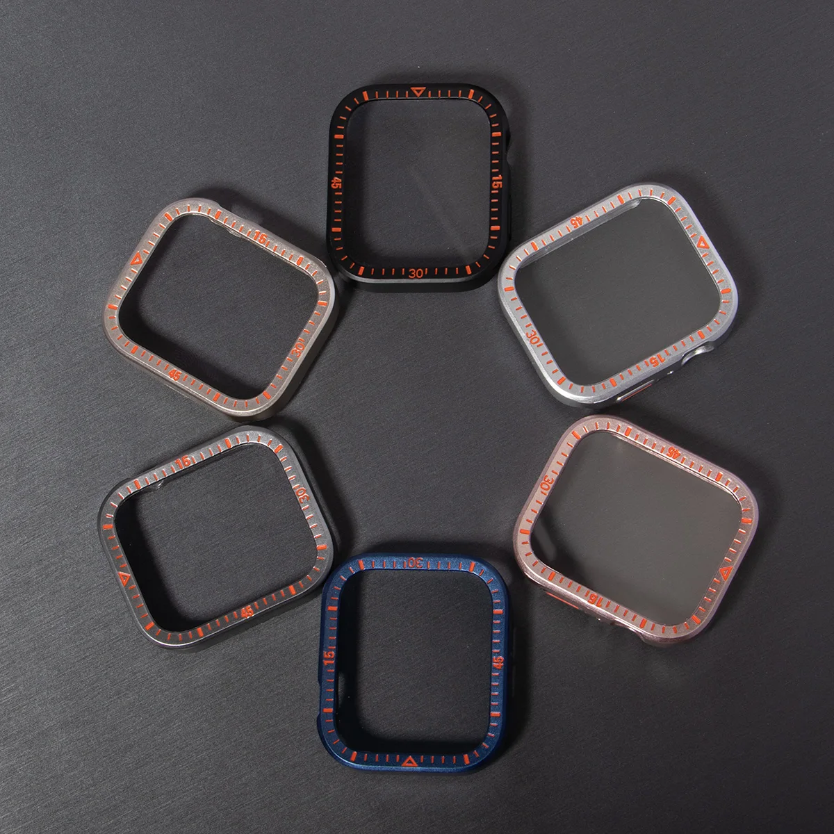 Tempered Glass+Case For Apple Watch Case 46mm 42mm 45mm 44mm 41mm 40mm Screen Cover For iWatch Series 11 10 9 8 7 SE 6 5 4