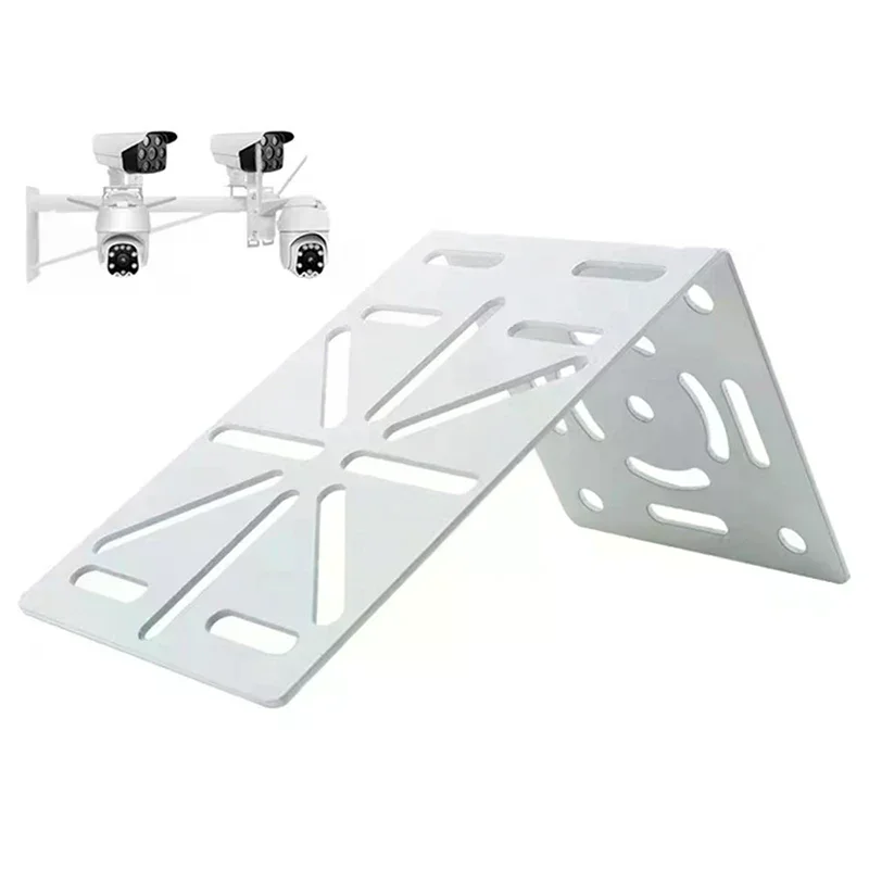 Cctv Monitoring Bracket Ptz Dome Camera Adapter Auxiliary Mount Extension Support L Shape 90 Degree Right Angle Steel Plate