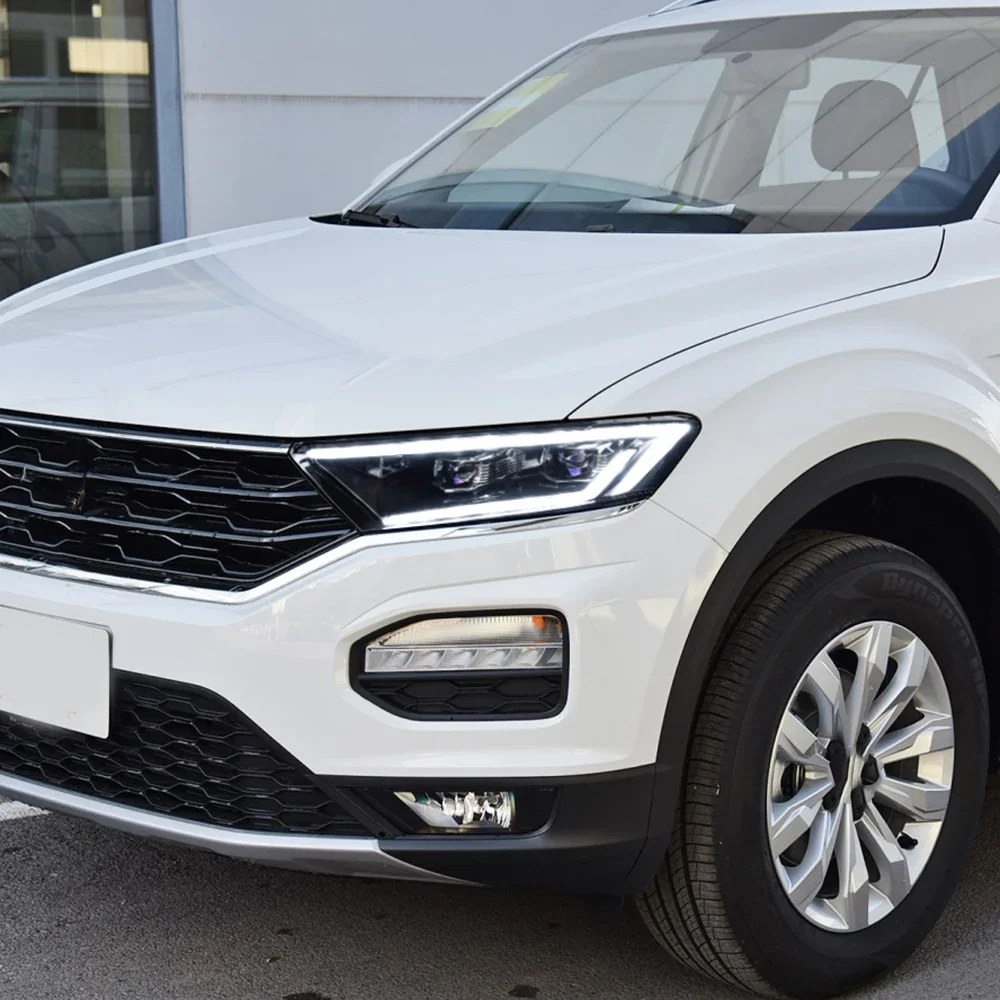 

Для VW T-ROC 2018-2020: Комплект светодиодных фар с проекционными линзами (высокая комплектация), Plug and Play, аксессуары для установки