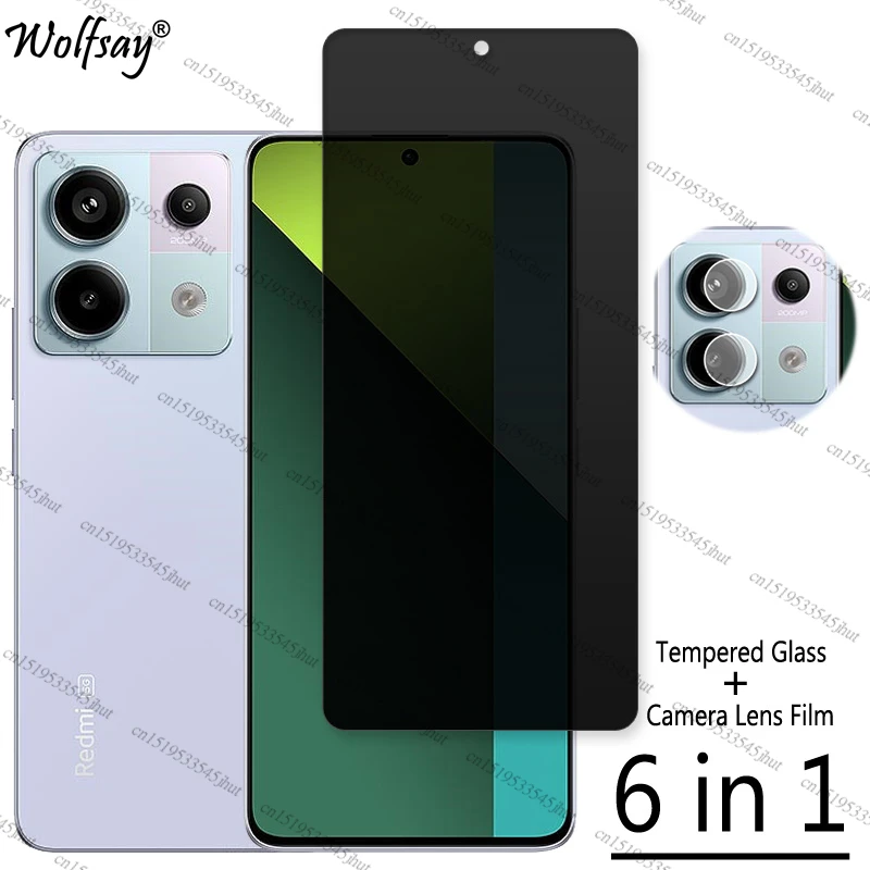 

Защитное стекло для Redmi Note 13 Pro с функцией защиты от подглядывания, закаленное стекло для камеры Redmi Note 13 Pro, защитное стекло для Redmi Note 13 Pro