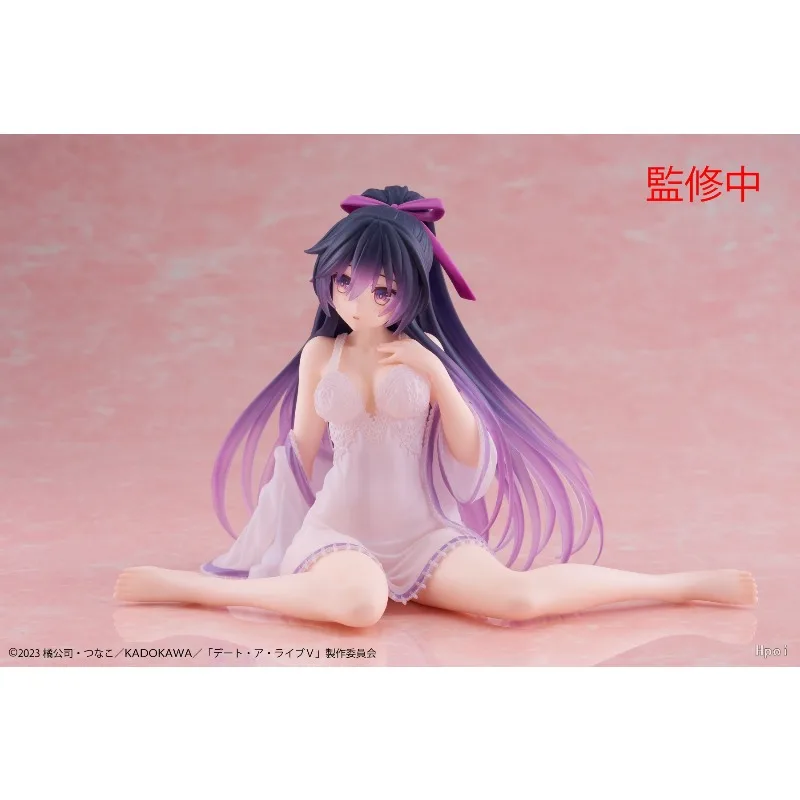 

In Stock Original TAiTO Desktop Cute Date A Live Yatogami Tohka Pajamas~ 13cm Anime Figure Model Toy Gift Ornament Collection