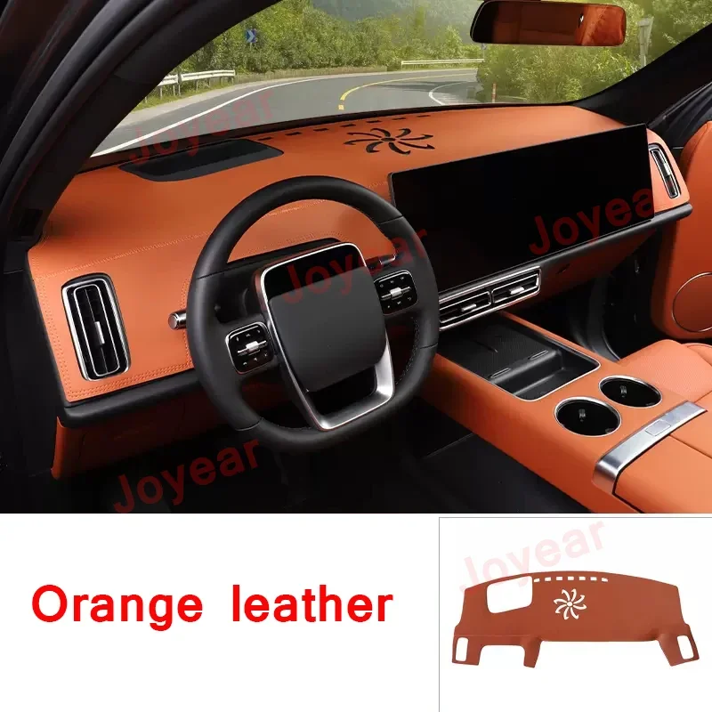 For LEADING IDEAL LiXiang L8 L9 2021-2023 Dashboard Avoid Light Pad Instrument Platform Cover Mat Carpets Interior Accessories