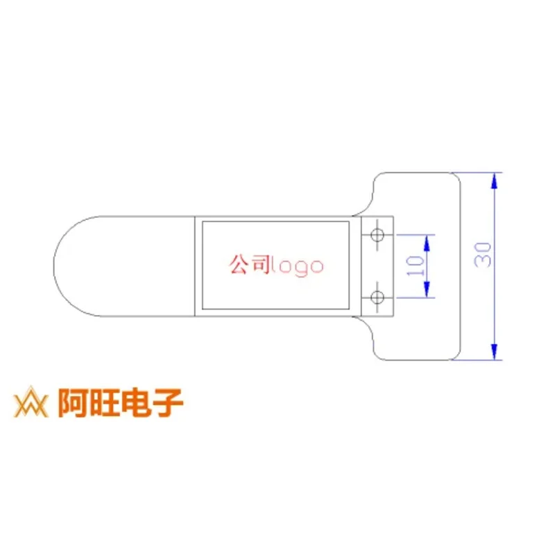 Burning Fixture Tooling Burning Debugging Test Probe Spring Needle 2.54mm-12P 12P Single Row